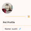 Pet Profile Step